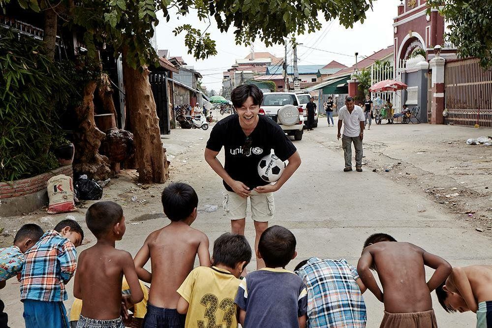 Humanitarian outreach with children